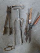 Mixed Lot Comprising of Stirrup Pump, Garden Sheers etc