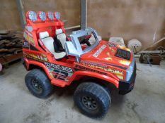 Pole Position Childrens Battery Powered Ride on 4 Wheeled Drive