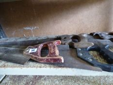 Assorted Hand Saws