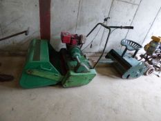 Ransoms 24 Petrol Driven Cylinder Lawn Mower with Ride on Roller