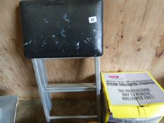 Aluminium Step Stool and a Wallpaper Stripper
