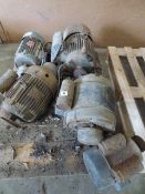 Pallet Containing 5 Electric Motors