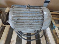 Large Brooks 3 Phase Electric Motor