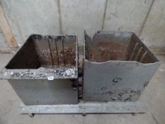 2 Cast Iron Garden Features