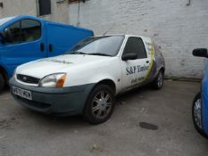 *Ford Fiesta Van 1.8 Diesel Registration W572 MGM Mileage 191805