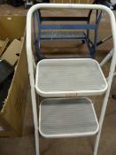 Pair of 2 Tread Tubular Steps