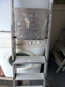 Pair of 3 Tread Aluminium Steps