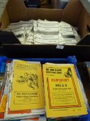 Large Collection of Rugby League Programmes - Mainly Hull from the 60's & 70's