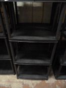 *4 Tier 4ft Plastic Shelving Unit