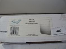 Ovali Contemporary Design Wall Mirror