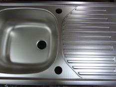 *Pyramis Stainless Steel Sink Unit with Drainer