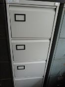 4 Drawer Foolscap Filing Cabinet - Grey