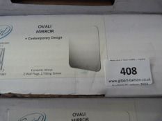 Ovali Contemporary Design Wall Mirror