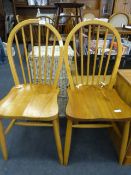 2 Ercol Dining Room Chairs