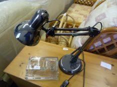 Angle Poised Lamp  & Ink Well