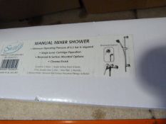 2 Swirl Manual Shower Mixers