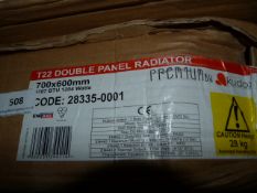 600 x 700 T22 Double Panel Radiator