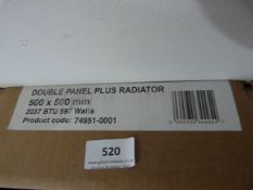500 x 500 Double Panel Radiator