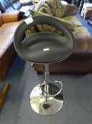 *Black Gas Lift Bar Stool