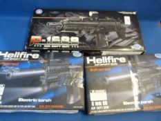 *WTL Toys P-1689 Air Soft Gun & 2 Hell FIre Air Soft Guns AF