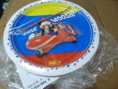 *Box containing Approximately 300 Postman Pat Party Plates