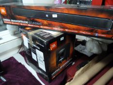 *Cinema Surround Wireless Sub & Sound Bar