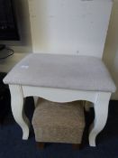 Dressing Table Stool & Another
