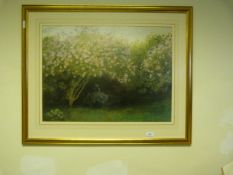 Gilt Framed Print Depicting A Country View