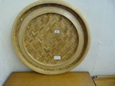 Wicker Lazy Susan