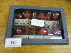 12 Piece Router Bit Set