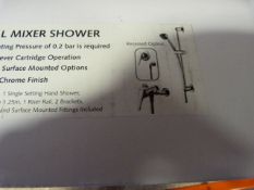 2 Swirl Manual Shower Mixers