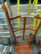 *Tubular Sack Barrow with Pneumatic Wheels