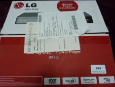 *LG Blu-Ray Disc Player