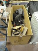 Box containing Assorted Builders Tools etc