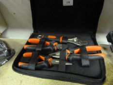 4 Piece Plier & Grip Set in Carry Case
