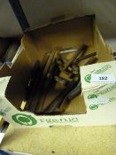 Box containing Chisels etc