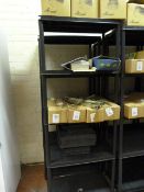 *5 Tier 6ft Black Shelving Unit