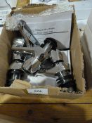 *Box of Chrome Taps