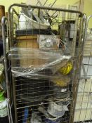 Contents of Trolley including Various Electrical Fittings - Cables etc