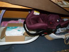 *Child's Car Seat - Wicker Basket etc