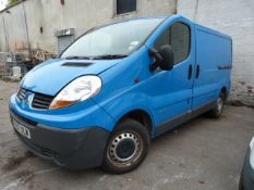 Renault Traffic Van DCI 115 Registration FX57 XLW
