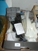 Box containing Assorted Tie Wraps