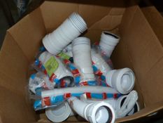 *Box containing Assorted Flexible Toilet Connectors