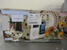 *Emma Bridgewater Retro Radio