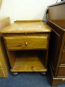 Pine Bedside Cabinet