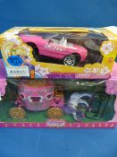*Child's Cinderella Coach & Barbie Car