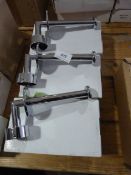 *3 Chrome Toilet Roll Holders