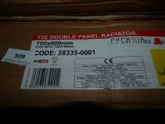 600 x 700 T22 Double Panel Radiator