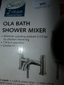 *Swirl Ola Bath & Shower Mixer