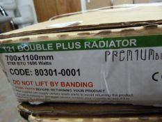700 x 1100 T21 Double Panel Radiator